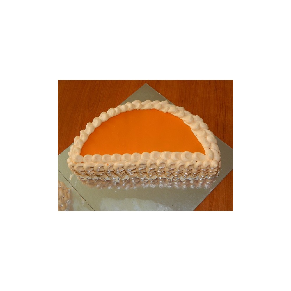 Elastic icing orange 500g