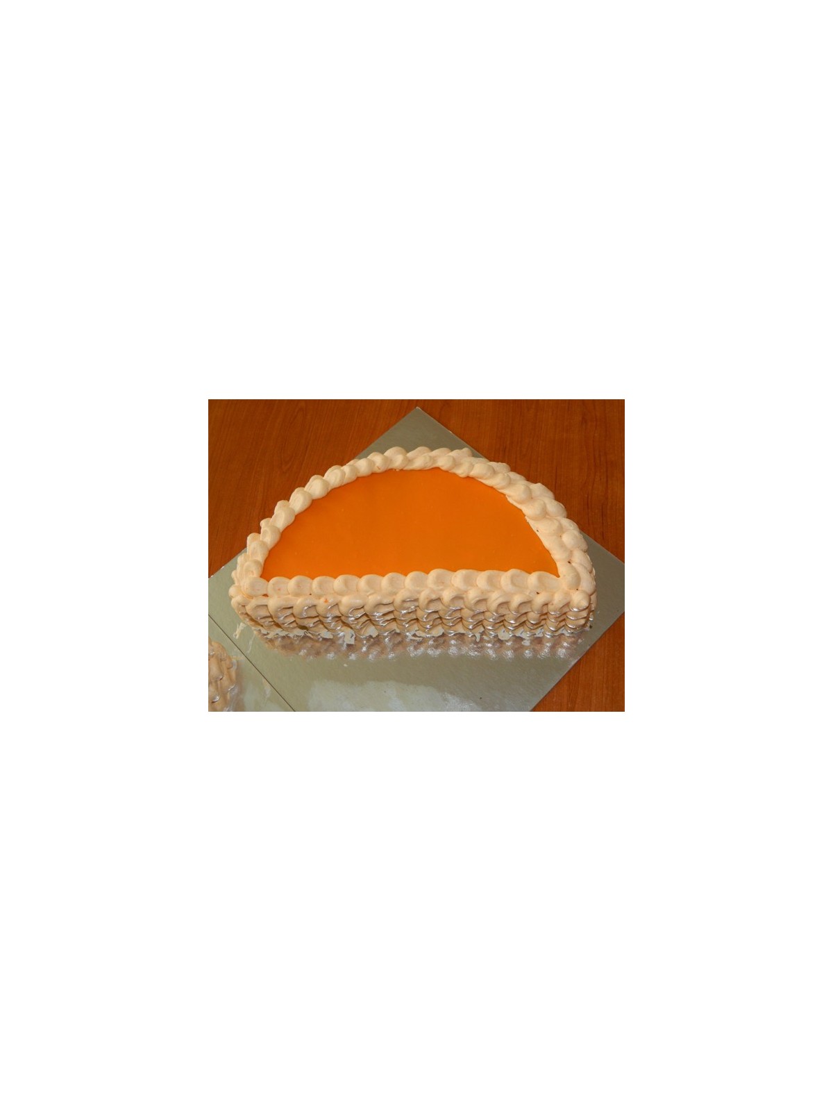 Elastic icing orange 500g