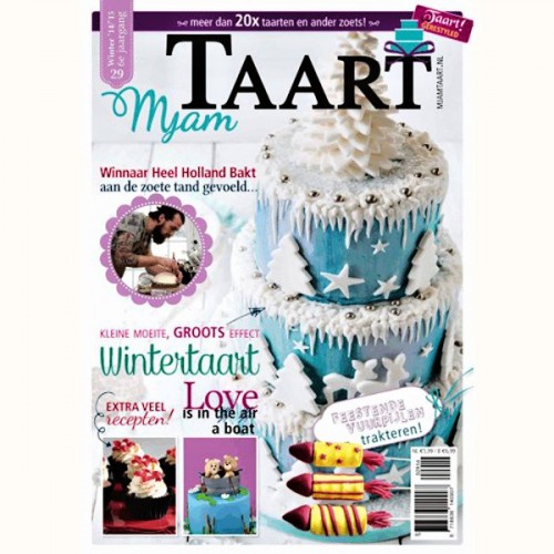 MjamTaart! Tortendecoratie Magazine Winter 2014