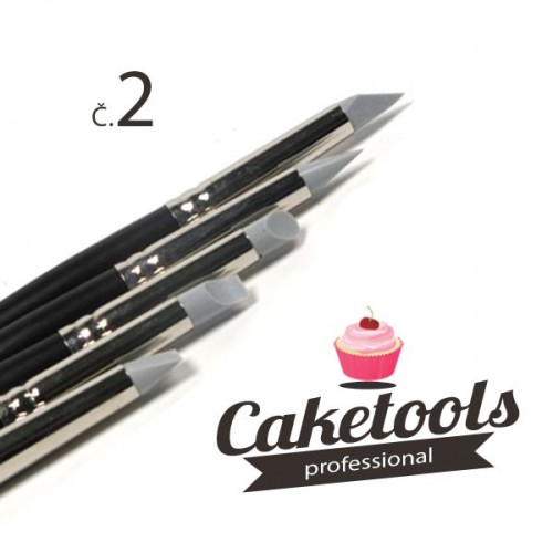 Caketools - Set Silikonpinsel - Gr.2