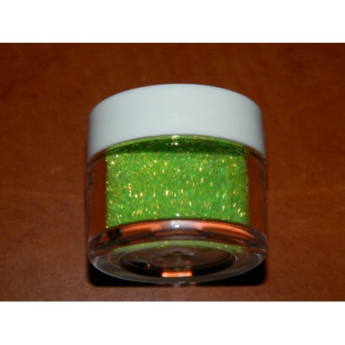 Sugarcity Brokat do dekoracji NEON Electric Lime Glitter 10ml