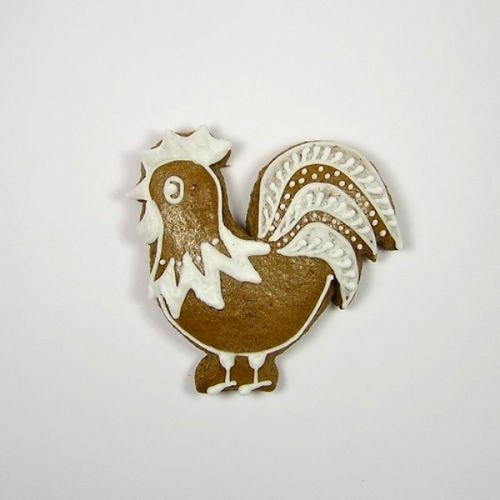 Stainless steel cutter - rooster