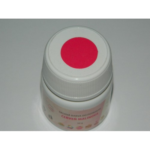 Gel food color - raspberry red - 50g