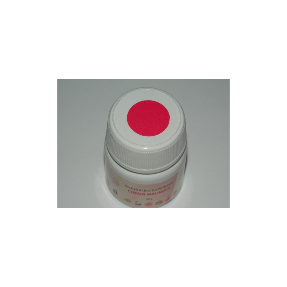 Gel food color - raspberry red - 50g