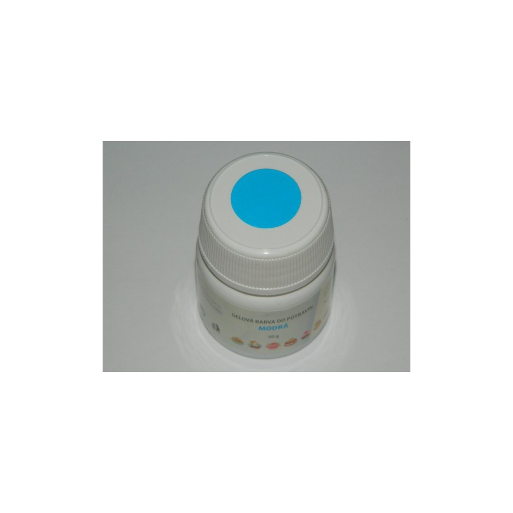 Food gel color - blue - 50g