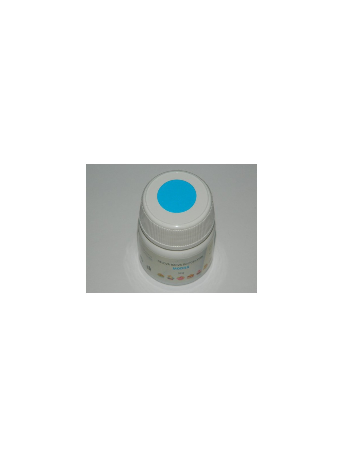 Food gel color - blue - 50g