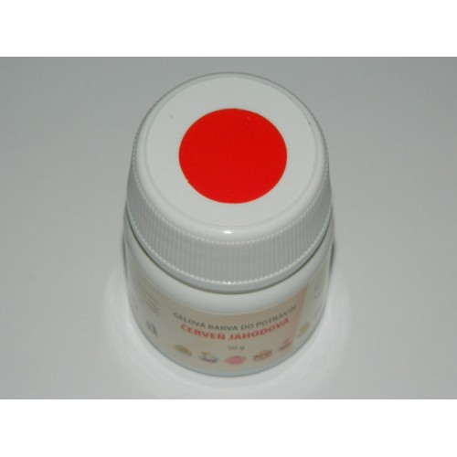 Food coloring gel - strawberry red - 50g