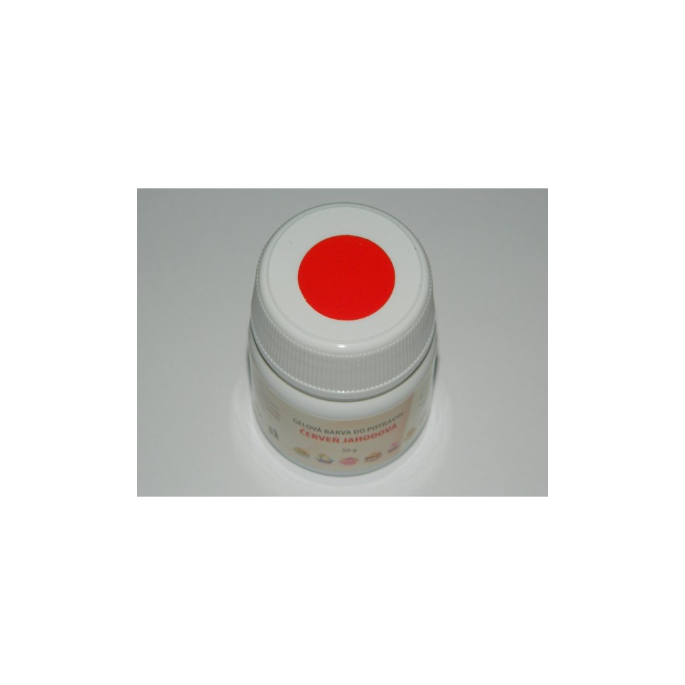 Food coloring gel - strawberry red - 50g