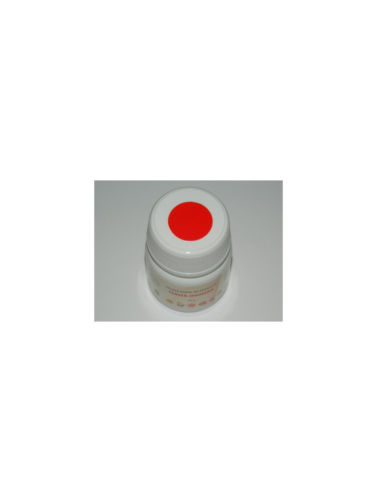 Food coloring gel - strawberry red - 50g