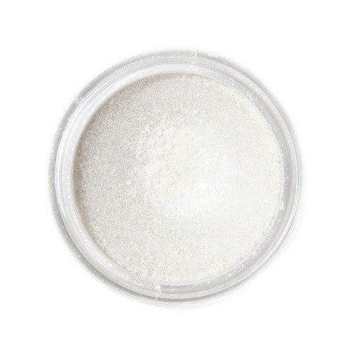 Edible dust pearl white Fractal - Sparkling White, Szikrázó fehér (3.5 g)