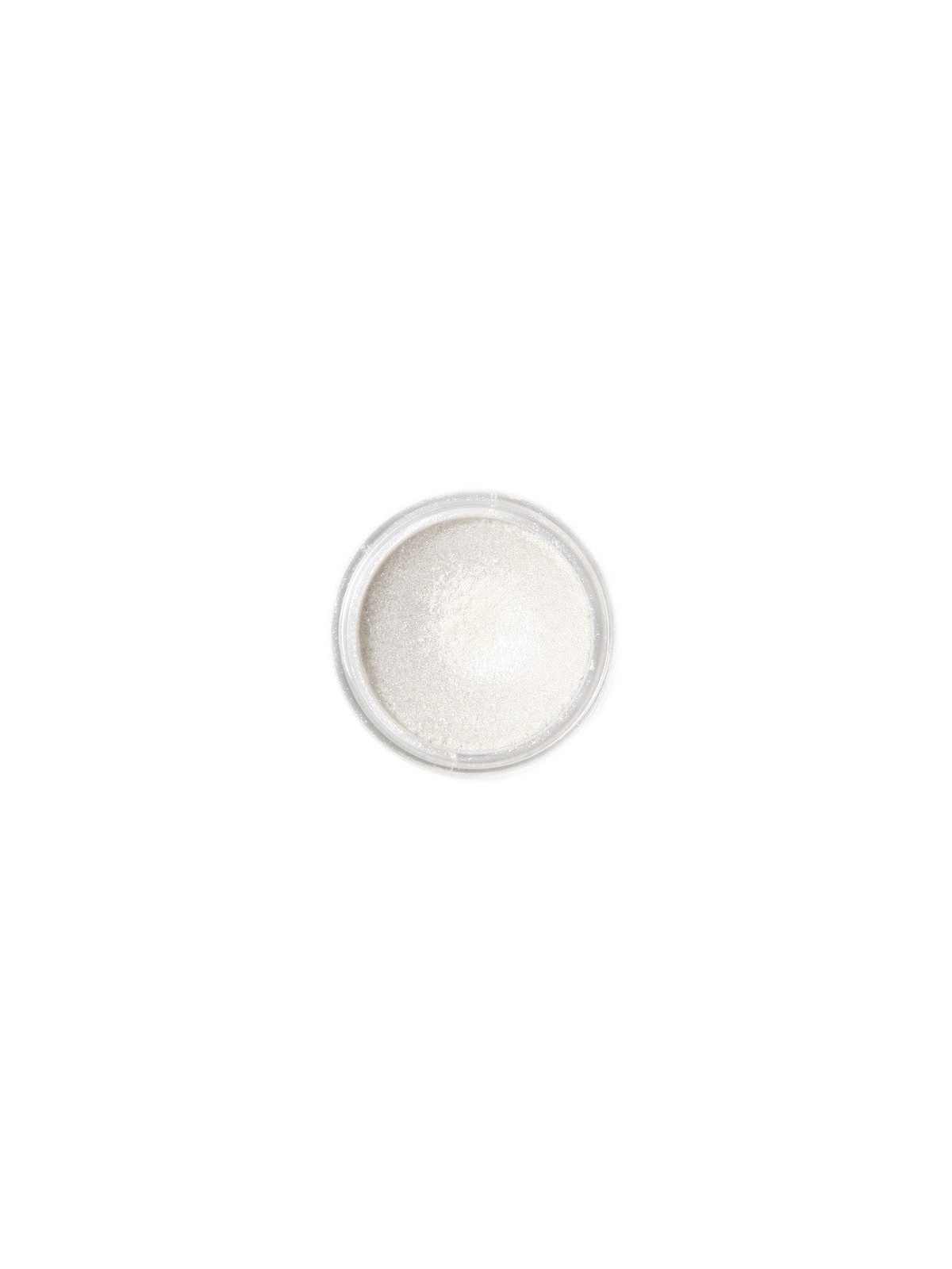 Dekoracyjny proszek w kolorze perłowym Fractal - Sparkling White
