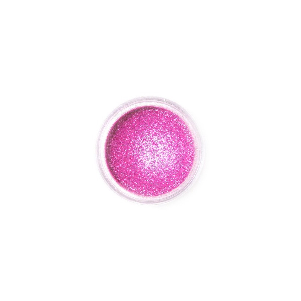 Dekoratívne prachová perleťová farba Fractal - Sparkling Magenta, Szikrázó magenta (3,5 g)