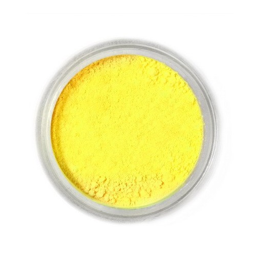 Jedlá prachová barva Fractal - Lemon Yellow, Citromsárga (3 g)