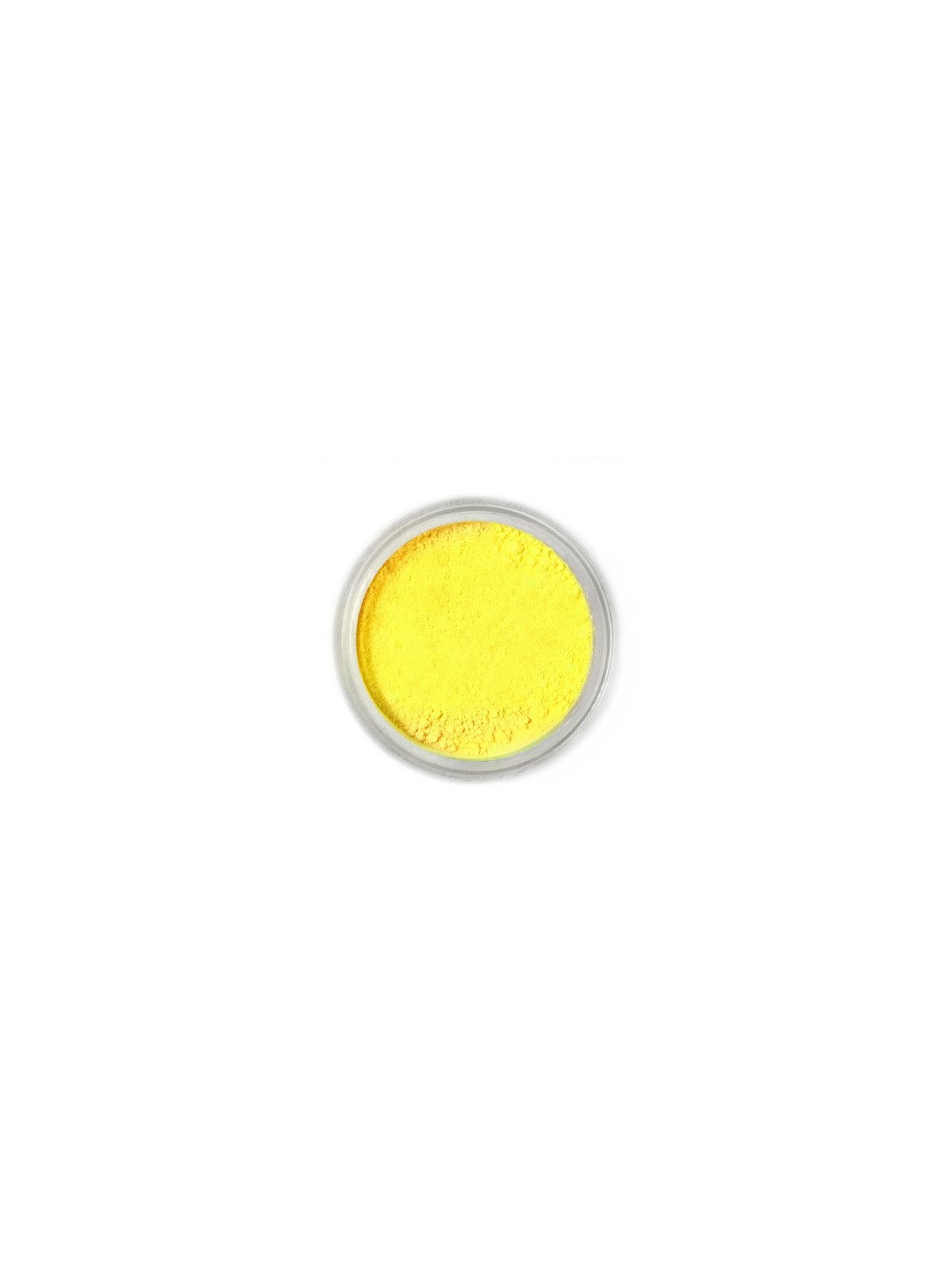 Jedlá prachová barva Fractal - Lemon Yellow, Citromsárga (3 g)