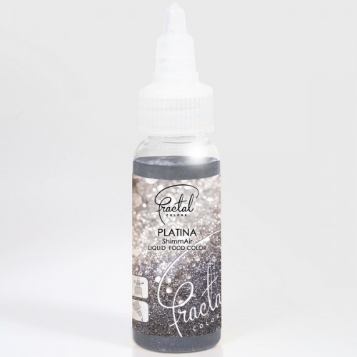 Airbrush pearl color liquid Fractal - Platinum (33 g)