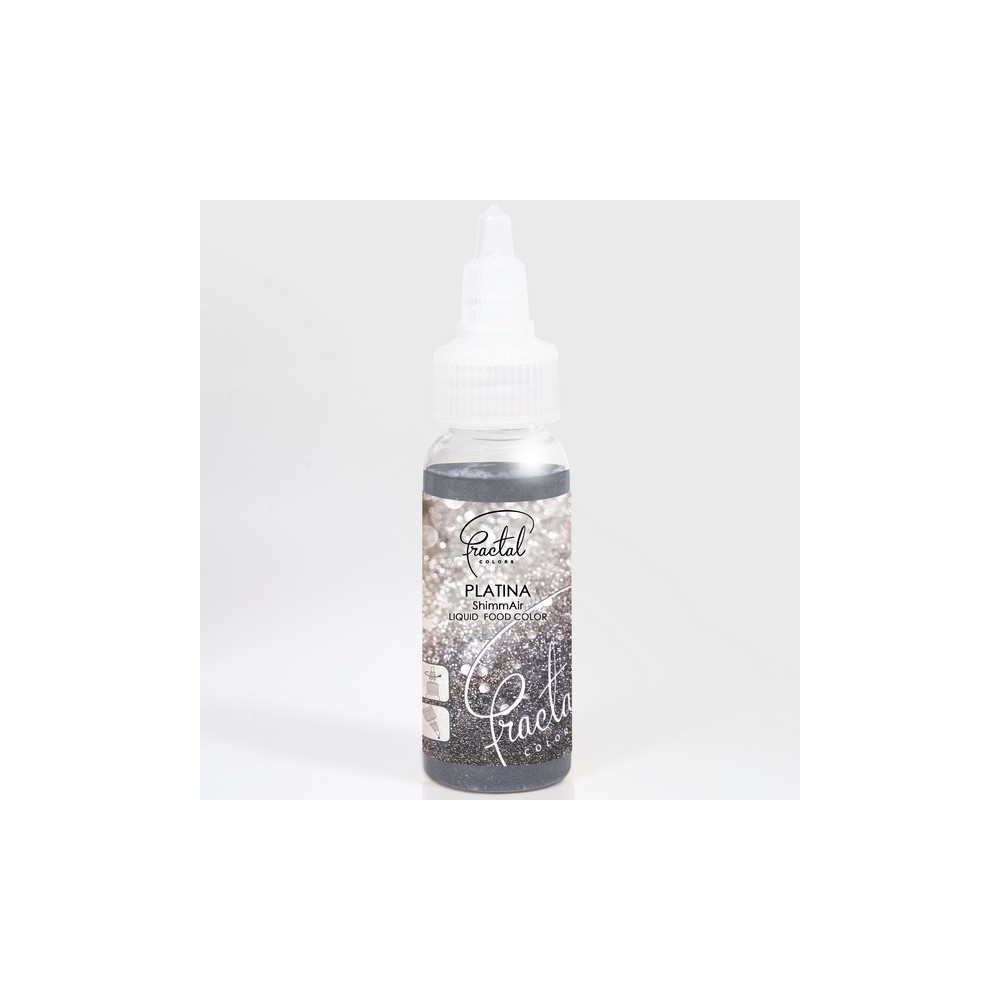 Airbrush pearl color liquid Fractal - Platinum (33 g)