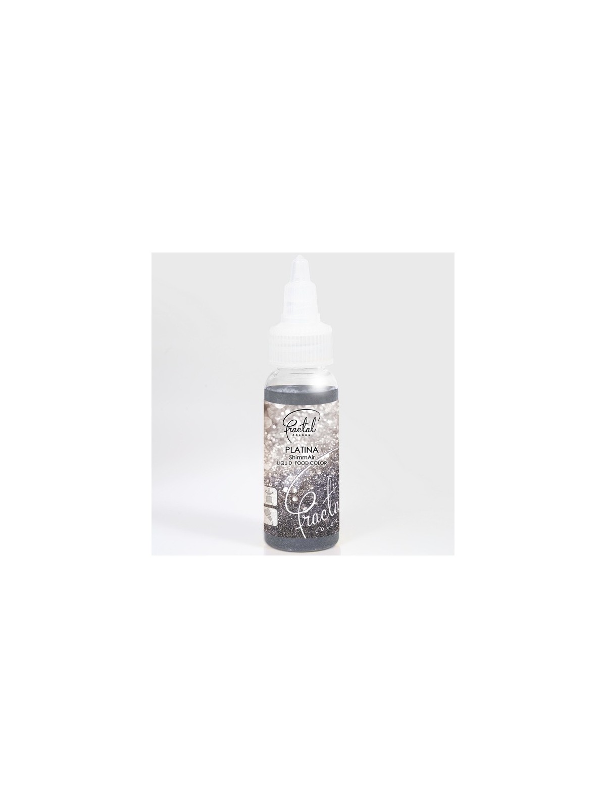 Airbrush pearl color liquid Fractal - Platinum (33 g)