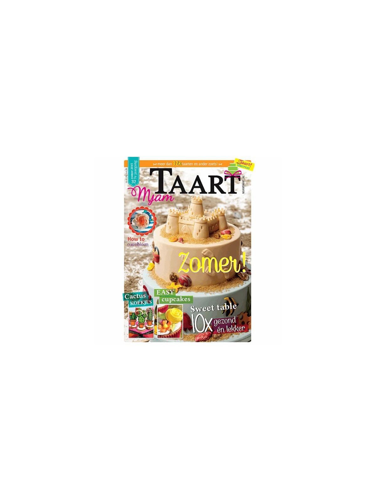 MjamTaart! Cake Decorating Magazine summer 2015
