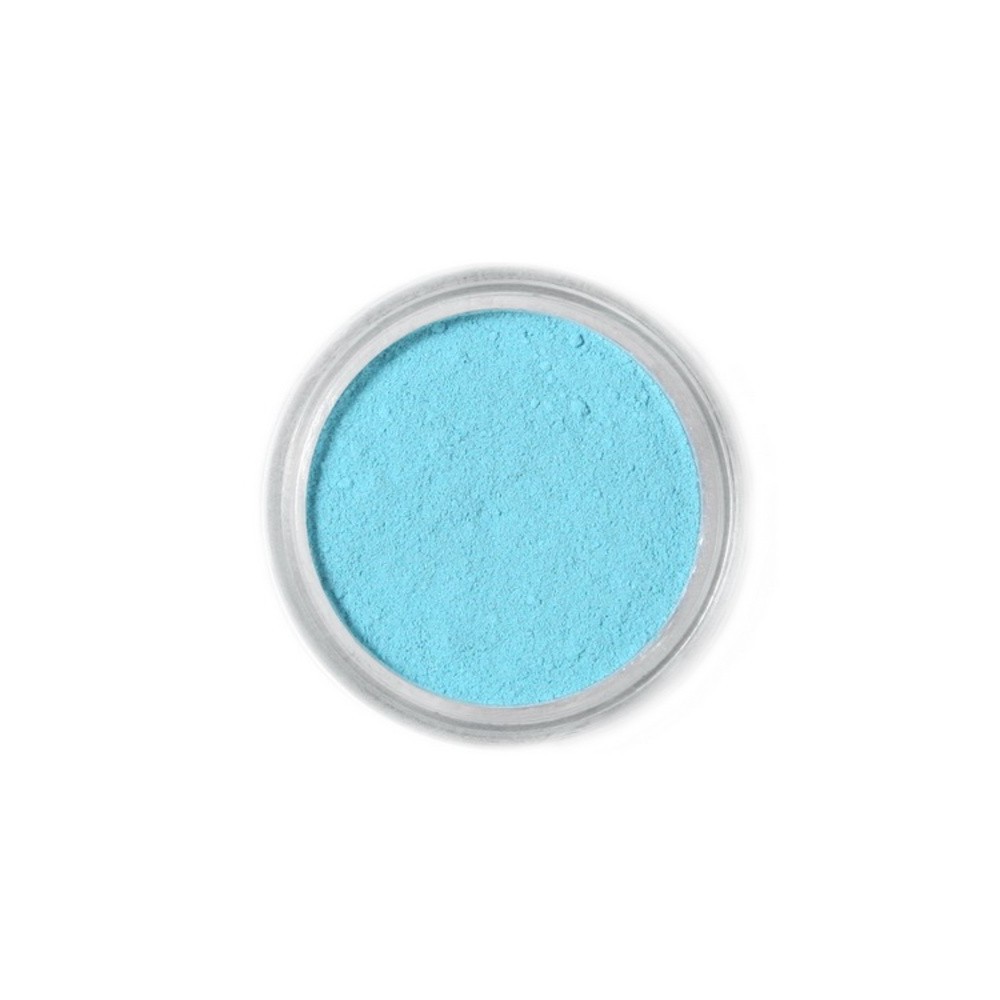 Jedlá prachová barva Fractal - Robin Egg Blue, Páva kék (3,5 g)