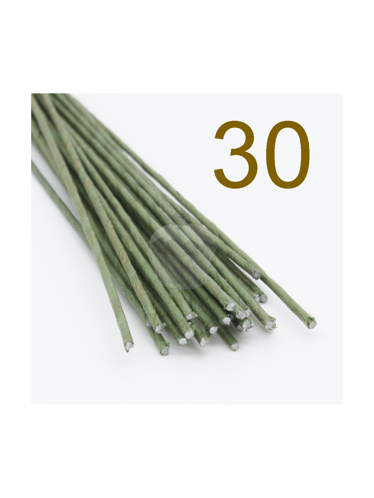 Caketools - 30 green arranging wires - 50pcs