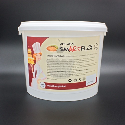 Smartflex samet mandle 4kg - potahovací hmota + darček