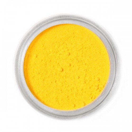 Jadalna farba proszkowa Fractal - Canary Yellow, Wyspy Kanaryjskie (2,5 g)