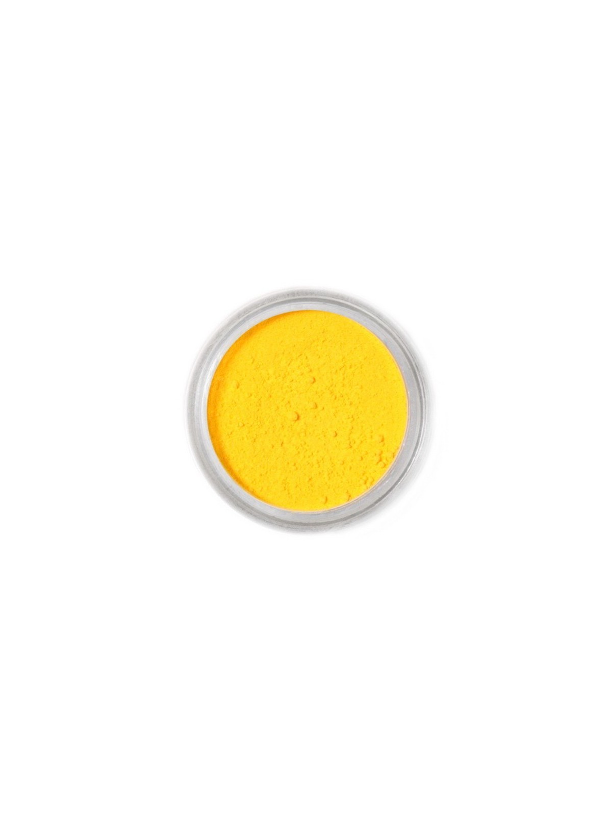 Jedlá prachová barva Fractal - Canary Yellow, Kanári sárga (2,5 g)