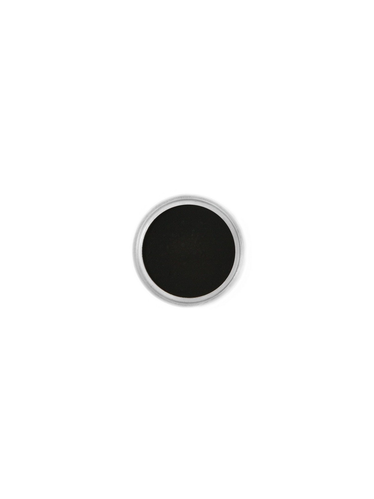 Jedlá prachová barva Fractal - Black, Fekete (1,5 g)