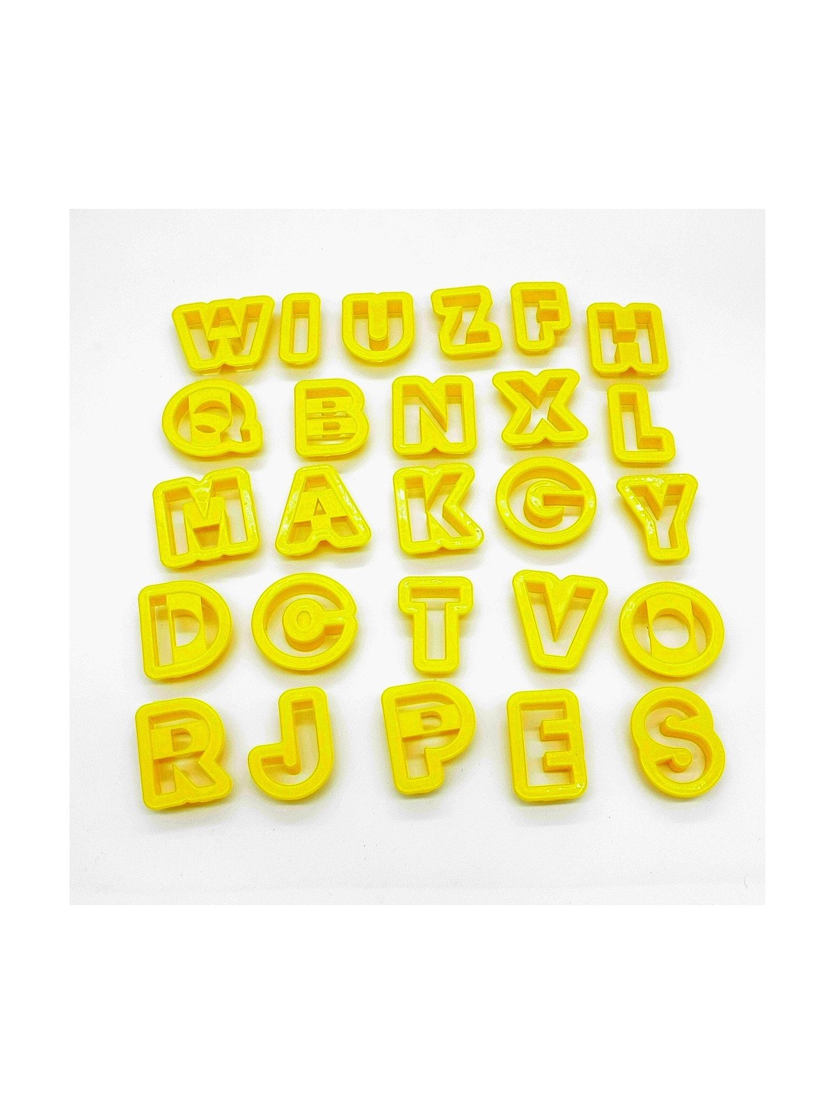 Color cutter - alphabet - 26pcs