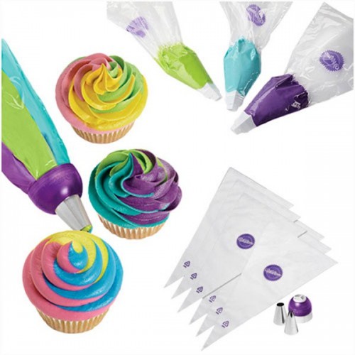 Wilton ColorSwirl Tri-Color - set of 9 pieces