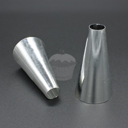 Decorative tip - round smooth - 10mm - Indian