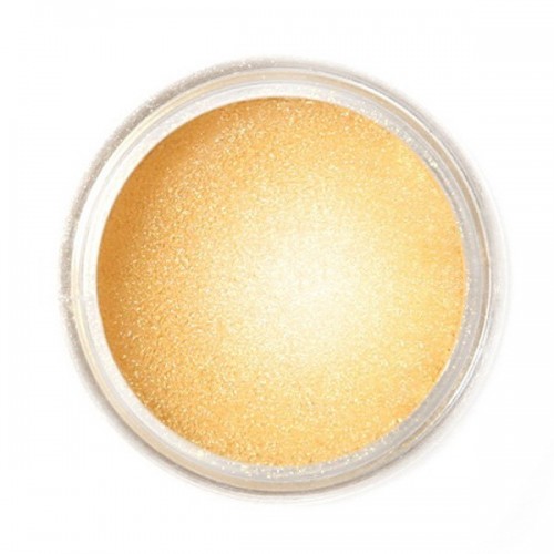 Dekorativ Perle Puderfarbe Fractal - Golden Shine, Arany homok (3,5 g)