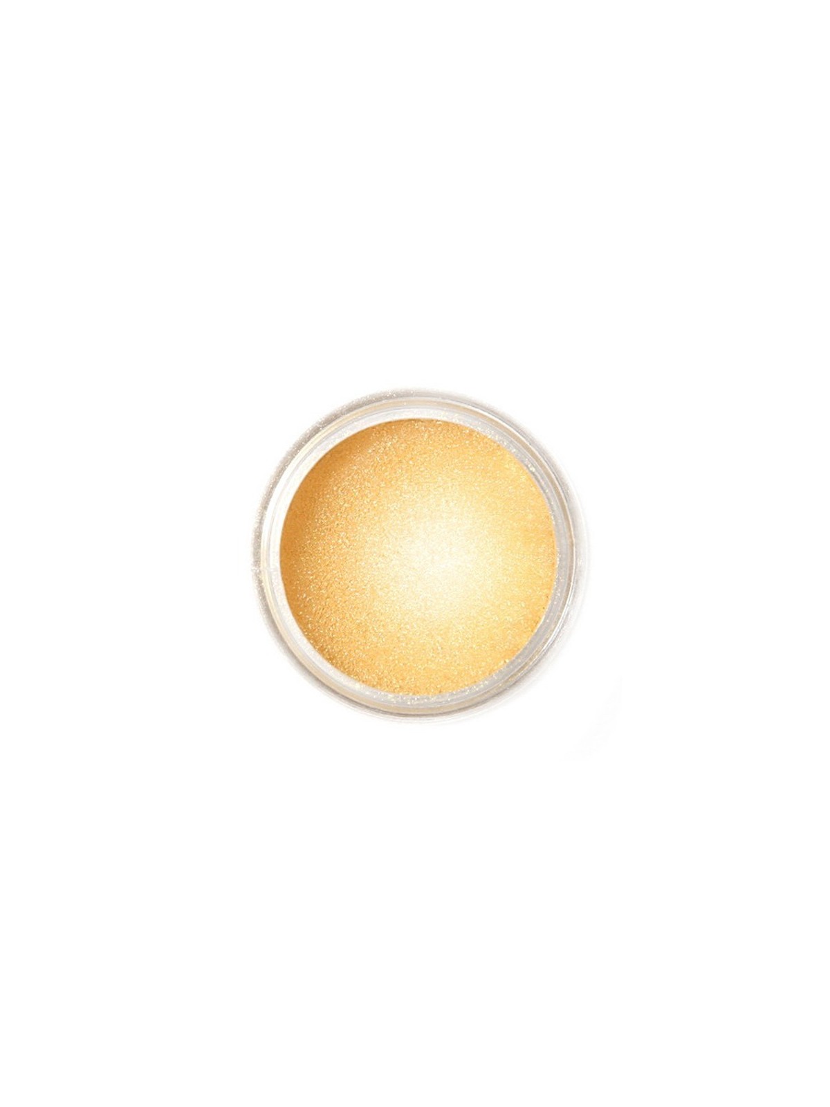 Dekorativ Perle Puderfarbe Fractal - Golden Shine, Arany homok (3,5 g)