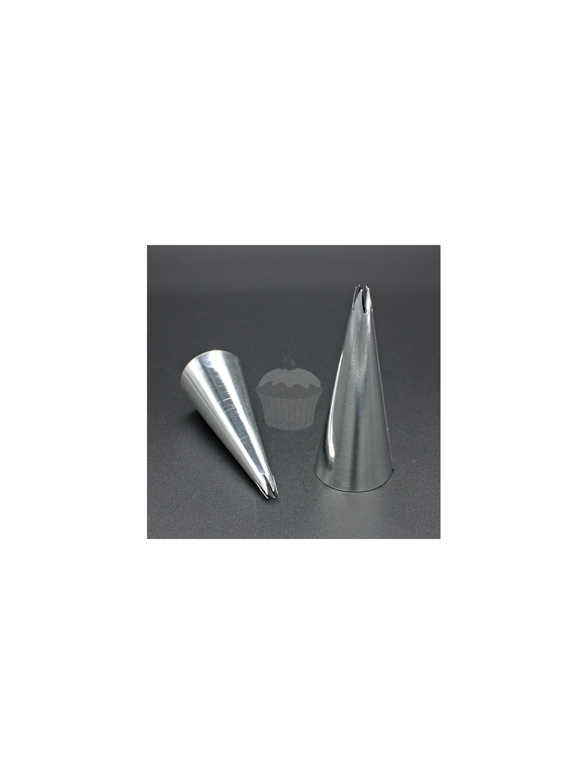 Decorative tip - serrated - 5 teeth