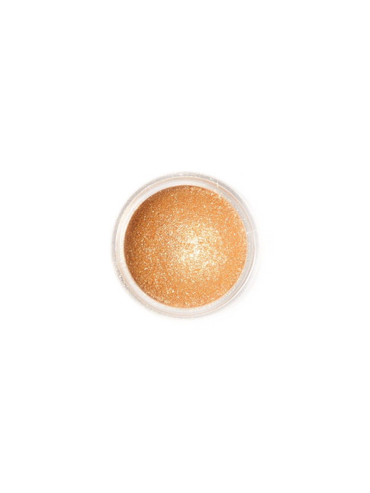 Dekorativ Staub perl Fractal - Sparkling Gold, Szikrázó arany (3,5 g)