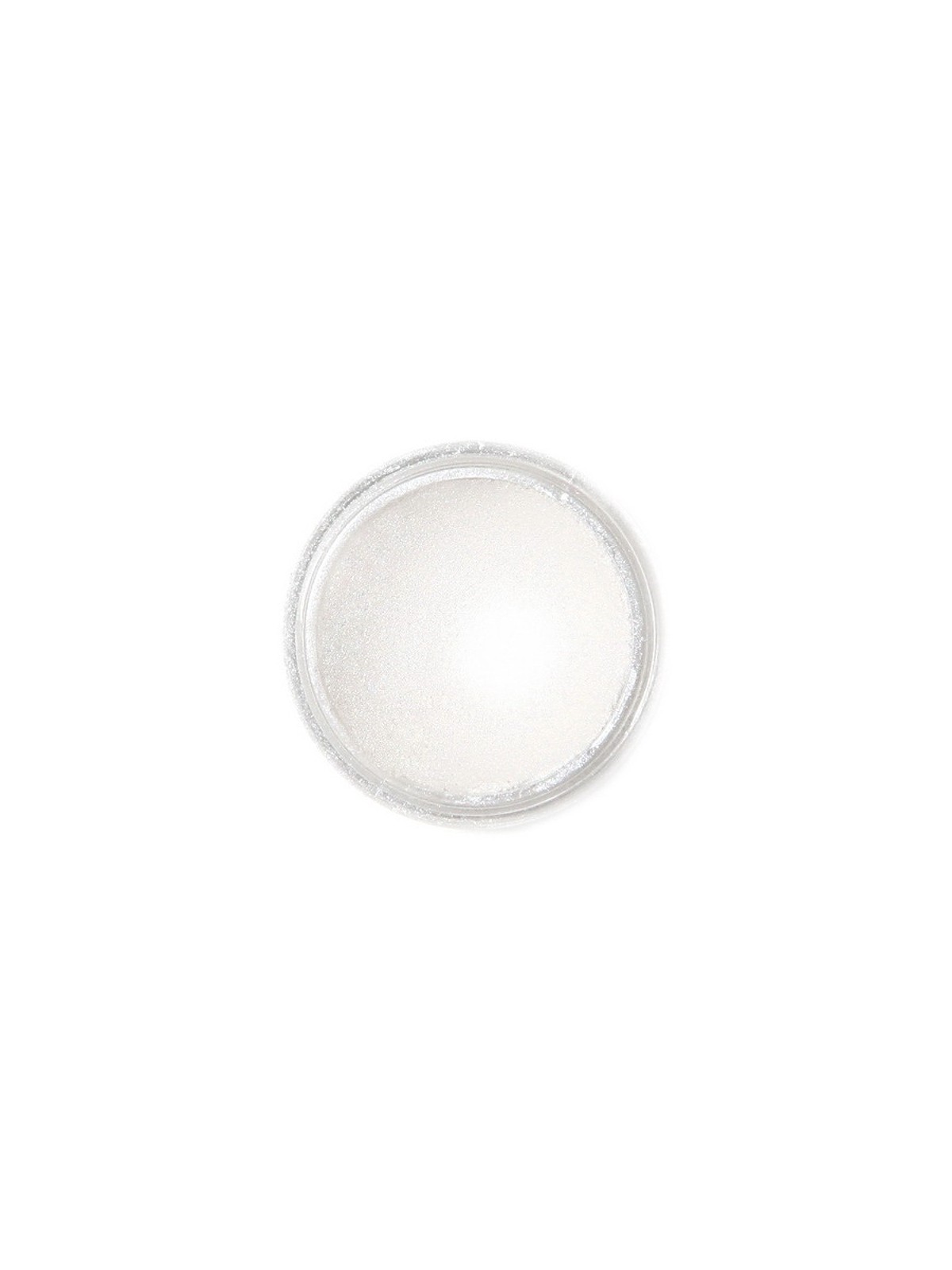 Dekoratívna prachová perleťová farba Fractal - Pearl White, Gyöngyház fehér (3,5 g)