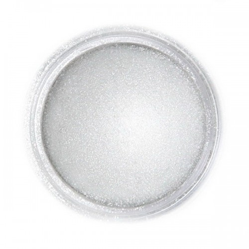 Decorative dust pearl white Fractal - Light Silver, Világos metál ezüst (3 g)
