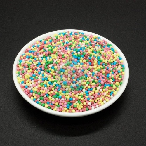 Cukrovej perličky máčik farebný - 100g