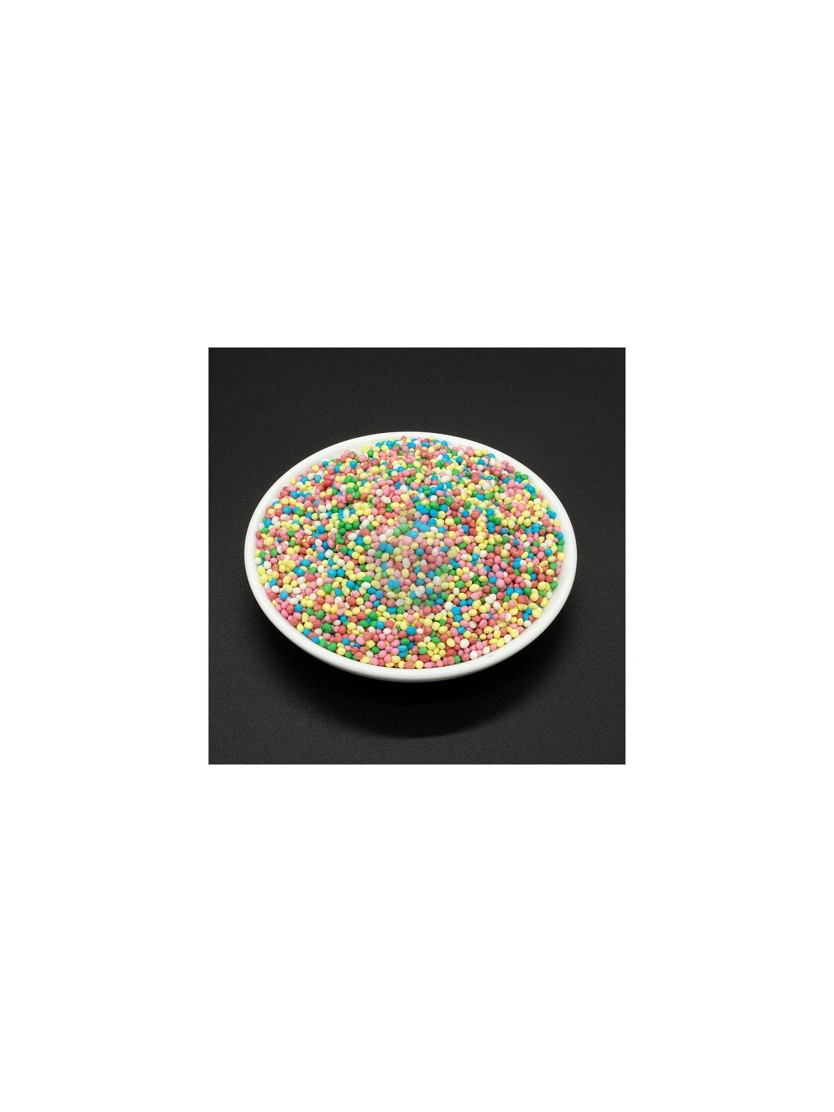 Perełki cukrowe - makowe - kolorowe - 100g