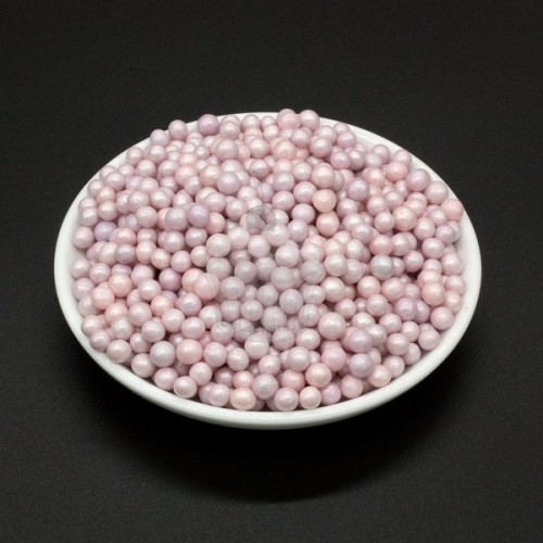 Sugared pearls 4mm - violet shimmer - 100g