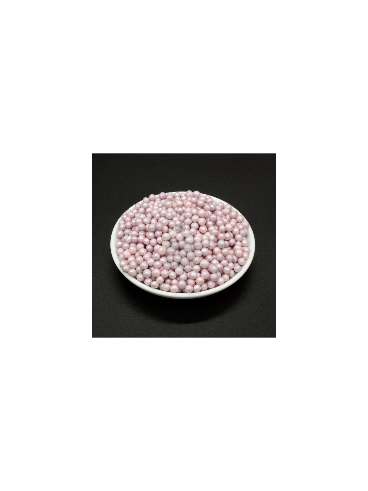 Sugared pearls 4mm - violet shimmer - 100g