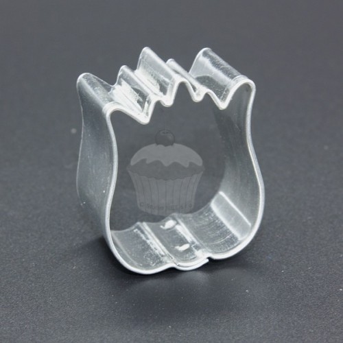 Stainless steel cookie cutter - tulip