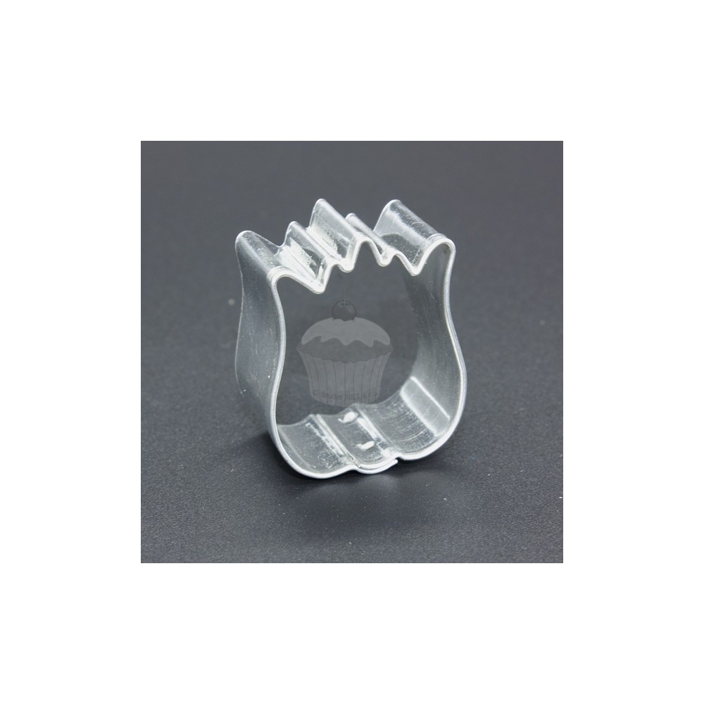 Stainless steel cookie cutter - tulip