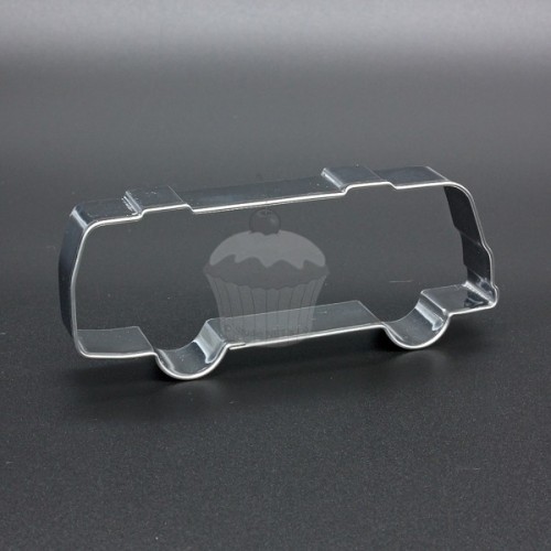 Stainless steel cookie cutter - bus