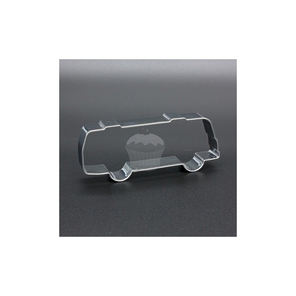 Stainless steel cookie cutter - bus