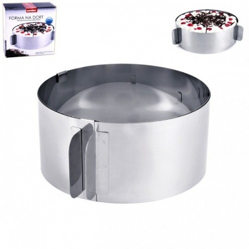 Sliding cake tin - circle 15 - 30 cm.