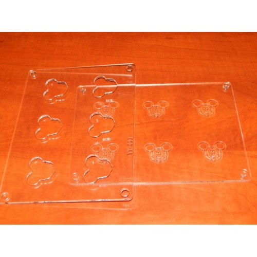 Chocolate decoration mold - Mickey Mouse