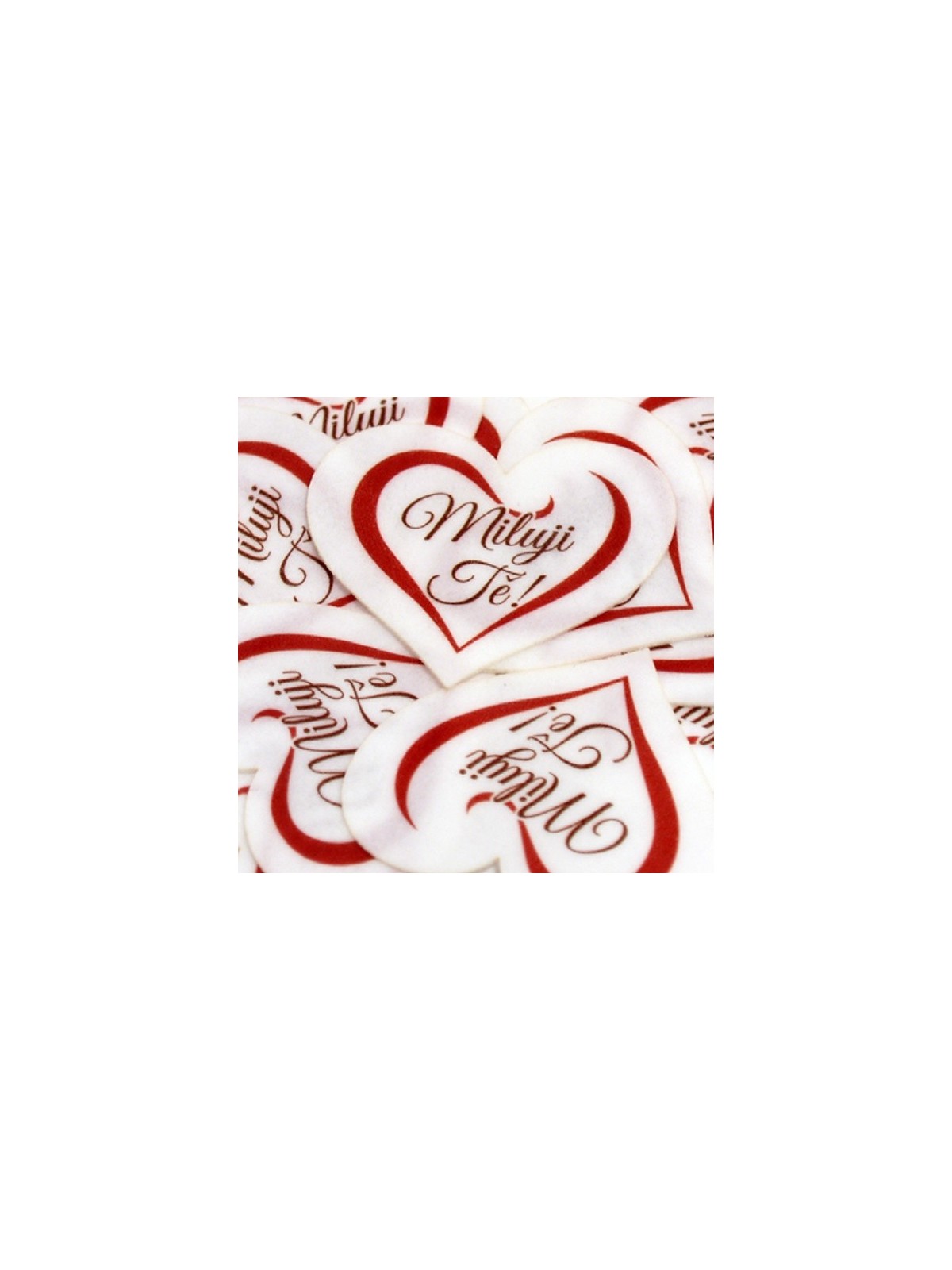 Edible paper - I Love You - small - 20 pieces