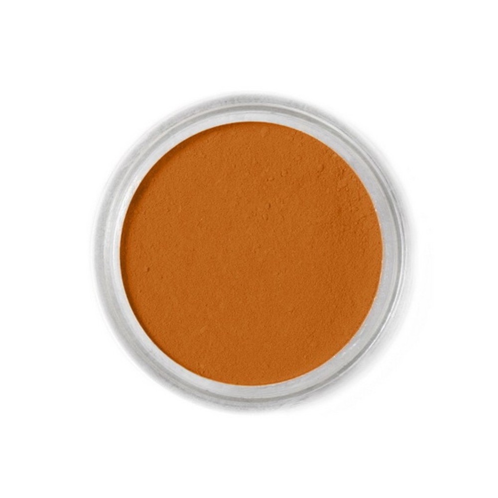 Jedlá prachová barva Fractal - hnědá - Squirrel Brown, Mókusbarna (1,7 g)