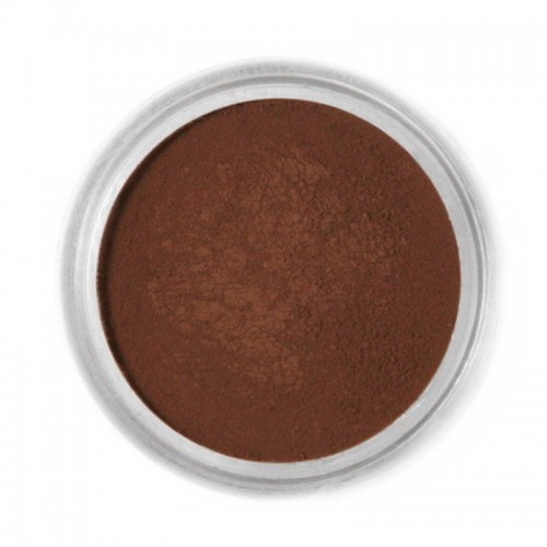 Jedlá prachová farba Fractal - hnědá - Dark Chocolate, Étcsokoládé (1,5 g)